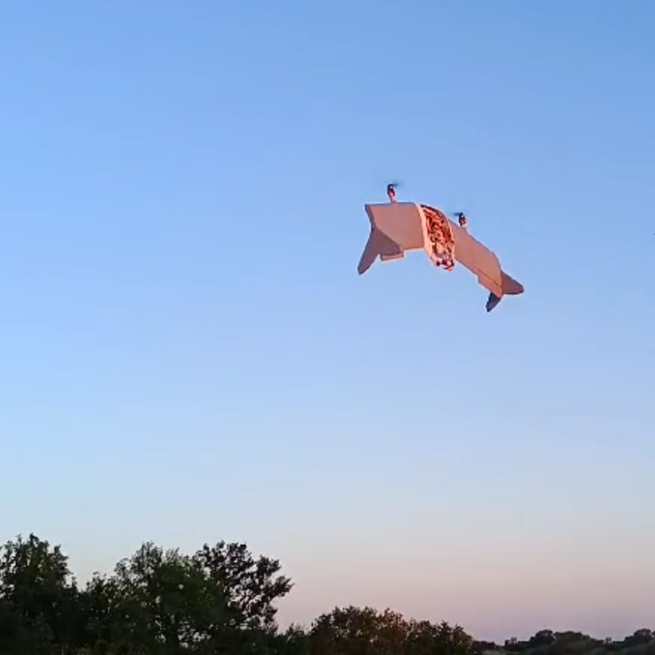 Autonomous VTOL flying wing